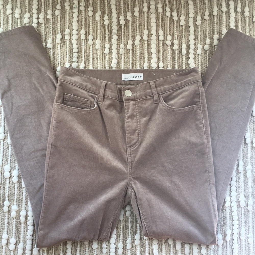 Loft corduroy pants.
